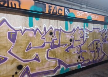 Vandalizan instalaciones de estación Río San Joaquín