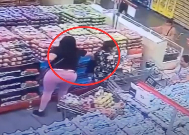 montachoques de supermercado