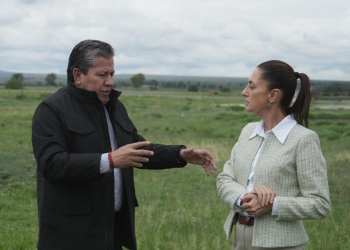Sheinbaum promete apoyos para concluir la presa Milpillas en Zacatecas