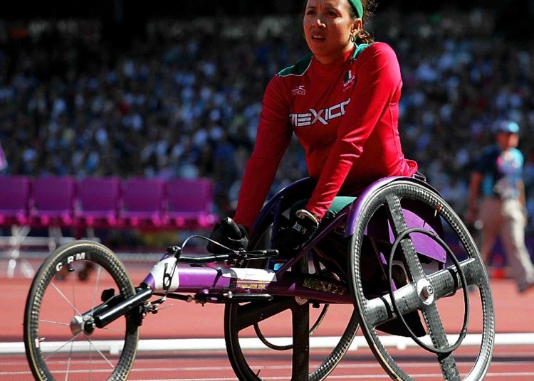 LONDRES 2012
JUEGOS PARALIMPICOS
ATLETISMO
Acion photo of Jazmin Bataz (MEX), during London 2012 Paralympic games./Foto de accion de Jazmin Bataz (MEX),. durante juegos Paralimpicos Londres 2012. 08 September 2012. MEXSPORT/CONADE