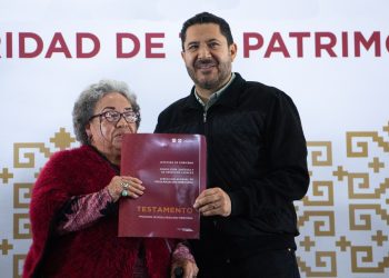 Contar con el testamento evita pleitos en las familias: Batres