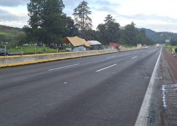 Ejidatarios de Santa Rita Tlahuapan liberan la autopista México – Puebla