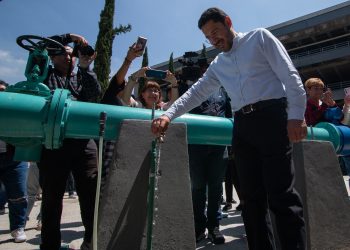 Batres inaugura pozos en Azcapotzalco; beneficiará a más de 53 mil habitantes