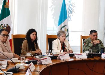 México y Guatemala acuerdan realizar operaciones de seguridad en la frontera común