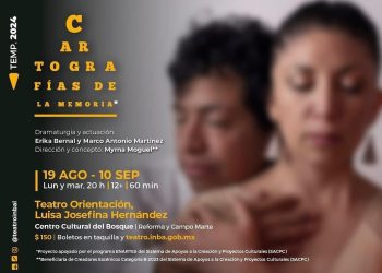 Cartografías de la memoria, documental escénico que lleva a una experiencia de sentidos