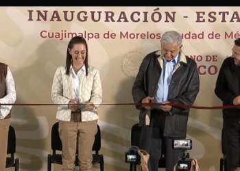 Queda inaugurada la estación Santa Fe del Tren México-Toluca