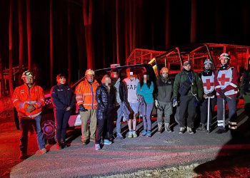 Rescatan a jóvenes extraviados en el Parque Nacional La Malinche