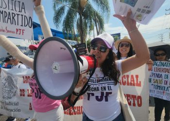 VIDEO: Marchan cientos en Cuernavaca contra reforma judicial