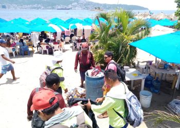 Más de 600 toneladas de basura se han recolectado en playas de Acapulco