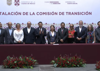 Queda instalada la comisión de transición del gobierno capitalino