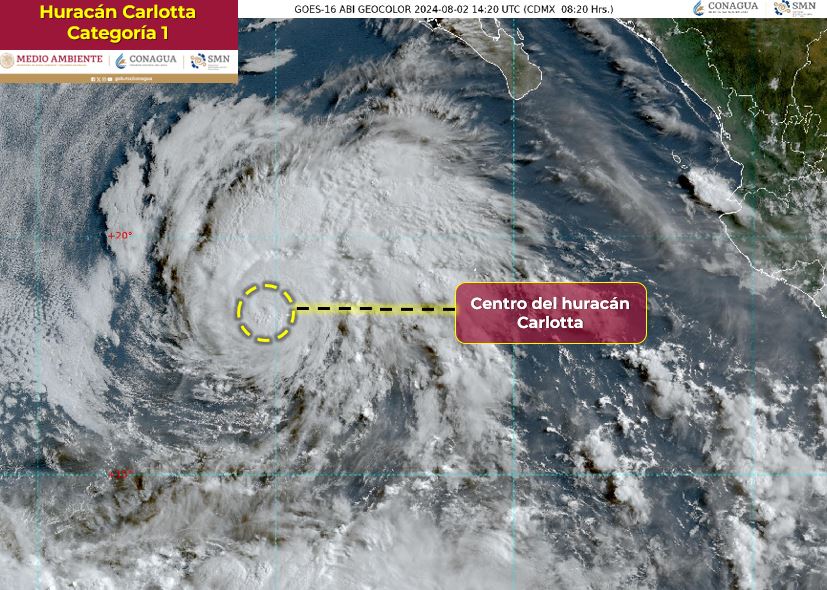 huracan carlotta