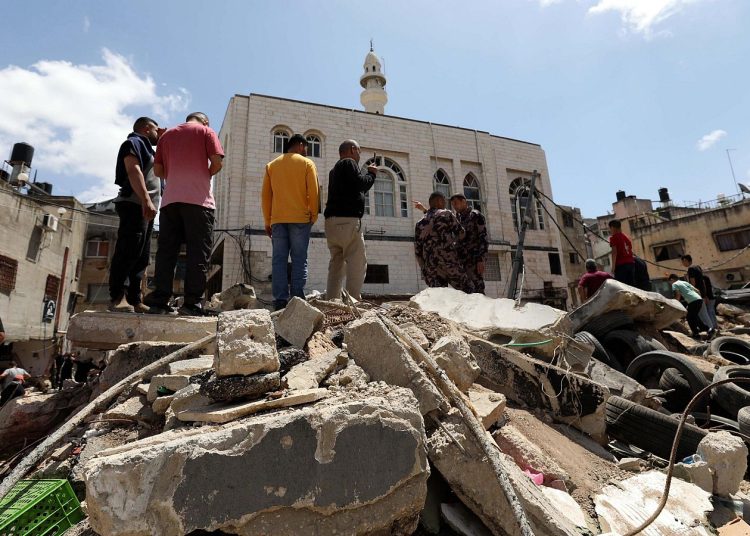 palestinos muertos