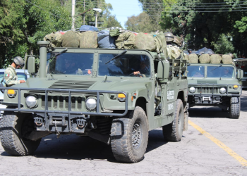 Arriban a Tlaxcala 300 elementos del Ejército Mexicano para redoblar seguridad