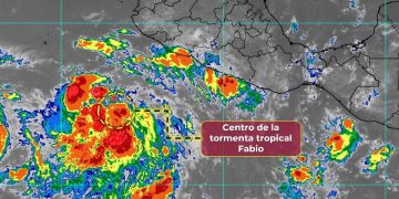 Se forma la tormenta tropical Fabio frente a costas del Pacífico mexicano