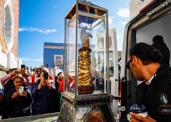 Arriban a Tlaxcala las reliquias de San Judas Tadeo