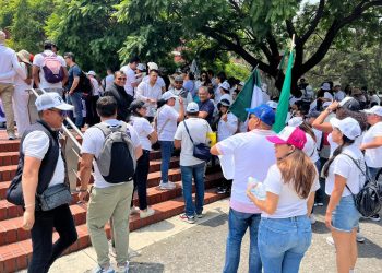 Estudiantes se unen a las manifestaciones en contra de la Reforma Judicial