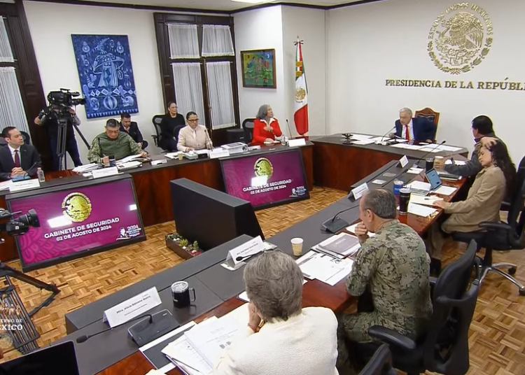 reunión gabinete de seguridad
