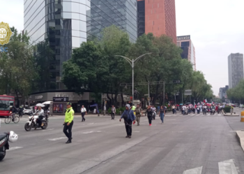 Continúan las movilizaciones de trabajadores del Poder Judicial en CDMX