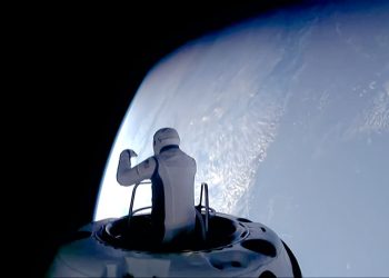 Así fue el primer paseo espacial privado de la historia