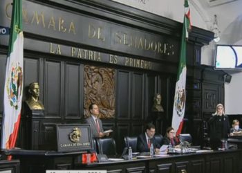 El Senado retomó la sesión en Xicoténcatl; Yunes Márquez va por la reforma judicial