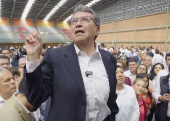 En marcha sesión para aprobar la Reforma Judicial en sede alterna; Monreal