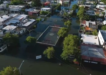 Matamoros bajo el agua por inundaciones de “Francine”