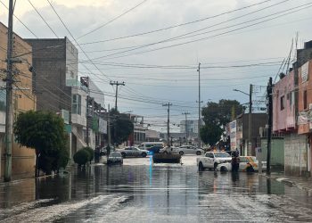 Caótica tarde en Pachuca tras aguacero