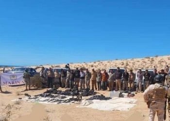 Detienen a 20 integrantes de comando armado en comunidad pesquera de Sonora