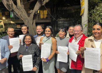 Alessandra Rojo de la Vega presenta documentos para impugnar la anulación de la elección en la alcaldía Cuauhtémoc