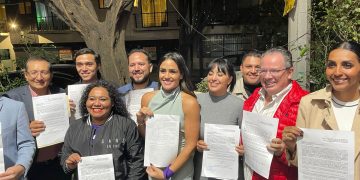 Alessandra Rojo de la Vega presenta documentos para impugnar la anulación de la elección en la alcaldía Cuauhtémoc