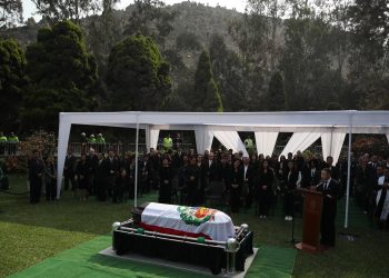 Fujimori fue sepultado en un cementerio privado de Lima