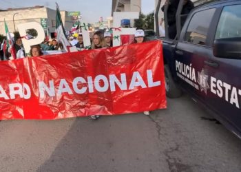 Avanza Caravana por la Justicia del Poder Judicial en la México-Toluca