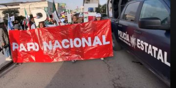 Avanza Caravana por la Justicia del Poder Judicial en la México-Toluca