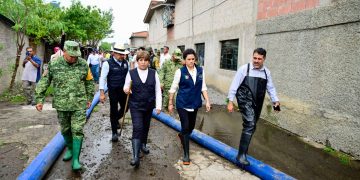 Darán 8 mil pesos a familias afectadas por inundaciones en Chalco