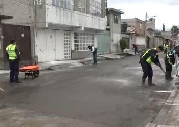 Activan Gobierno Federal y EdoMéx programa de limpieza y sanitización en Chalco