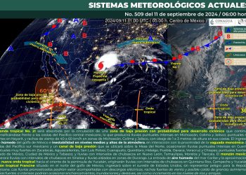 Este miércoles continuarán las lluvias en México