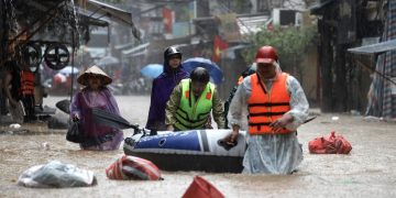 Van 262 muertos y 83 desaparecidos por el tifón Yagi en Vietnam