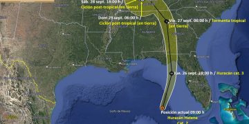 Autoridades alertan que Florida podría sufrir inundaciones “mortales” por Helene