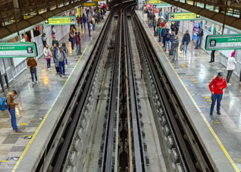 Concluye renivelación de vías en la Línea B del Metro