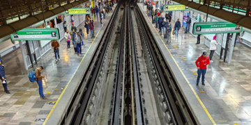 Concluye renivelación de vías en la Línea B del Metro