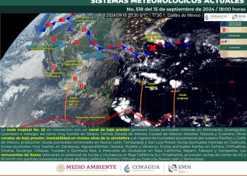 Nuevo frente frío originará lluvias y descenso de temperaturas