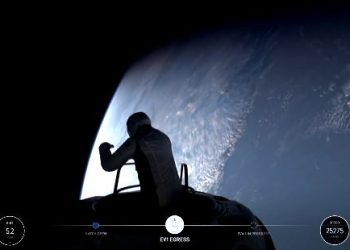 Space X realiza el primer paseo espacial privado de la historia