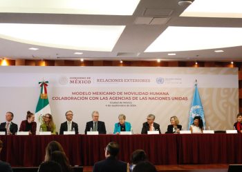 SRE y ONU México firman proyectos para fortalecer el Modelo Mexicano de Movilidad Humana