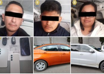 Detienen en la CDMX a integrantes de organización delictiva dedicada al robo de vehículos