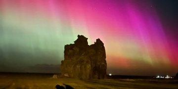Auroras Boreales serán visibles en la frontera de Tamaulipas
