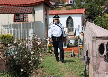 Implementan operativo  por Día de Muertos en Huixquilucan