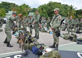 Llegan 200 elementos del Ejército Mexicano a la Tierra Caliente