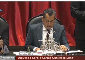 Sergio Gutiérrez Luna a la presidencia de la Cámara de Diputados y Dolores Padierna a la vicepresidencia