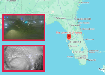 Sigue EN VIVO la trayectoria del huracán Milton desde la Universidad de Tampa