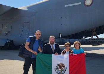 Se realiza cuarto vuelo humanitario para evacuar a personas mexicanas de Líbano: SRE